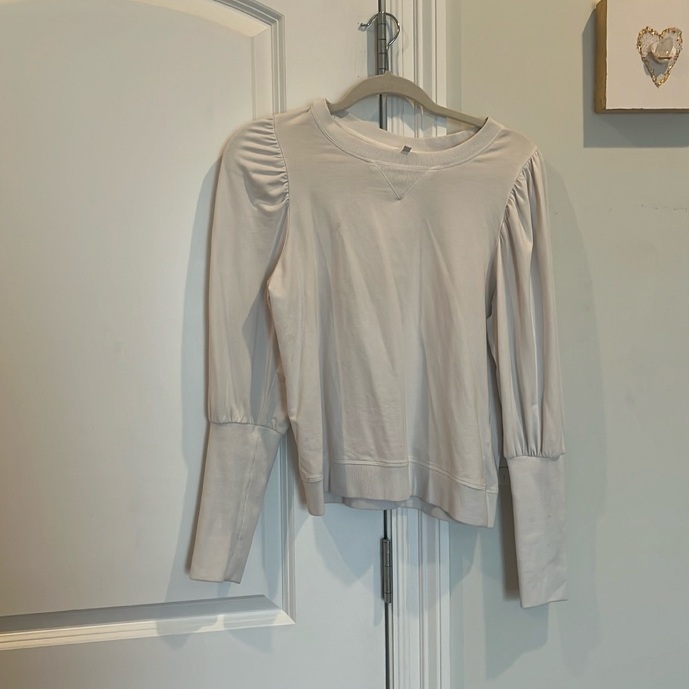 Tan blouse